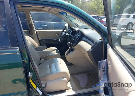 2001 Toyota Highlander V6 from USA, damaged, VIN JTEHF21A710037662